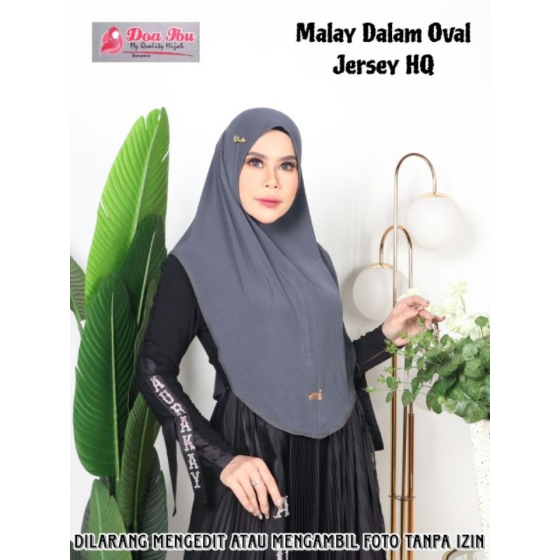 DOA IBU - JILBAB INSTAN NON PET MALAY SIZE M DOI by DOA IBU HIJAB