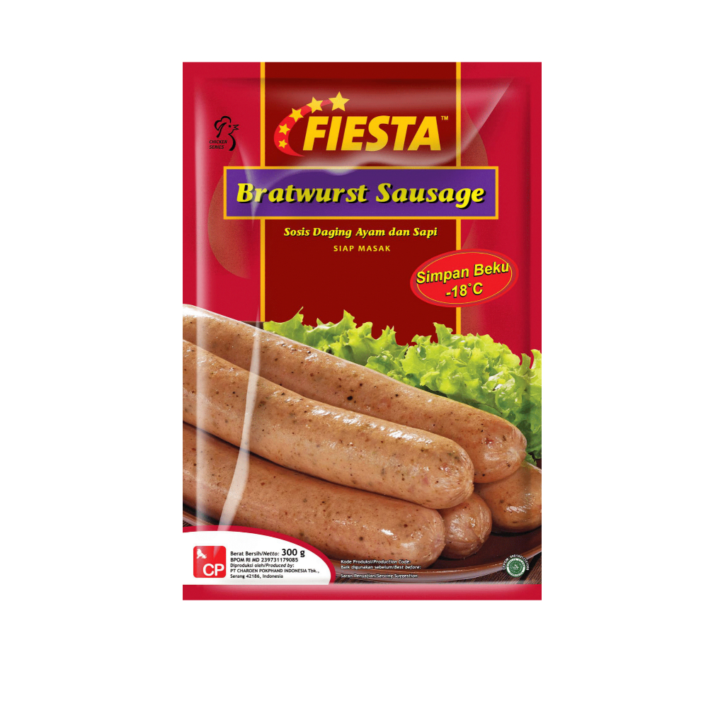 

FIESTA Sausage Bratwurst 300 GR