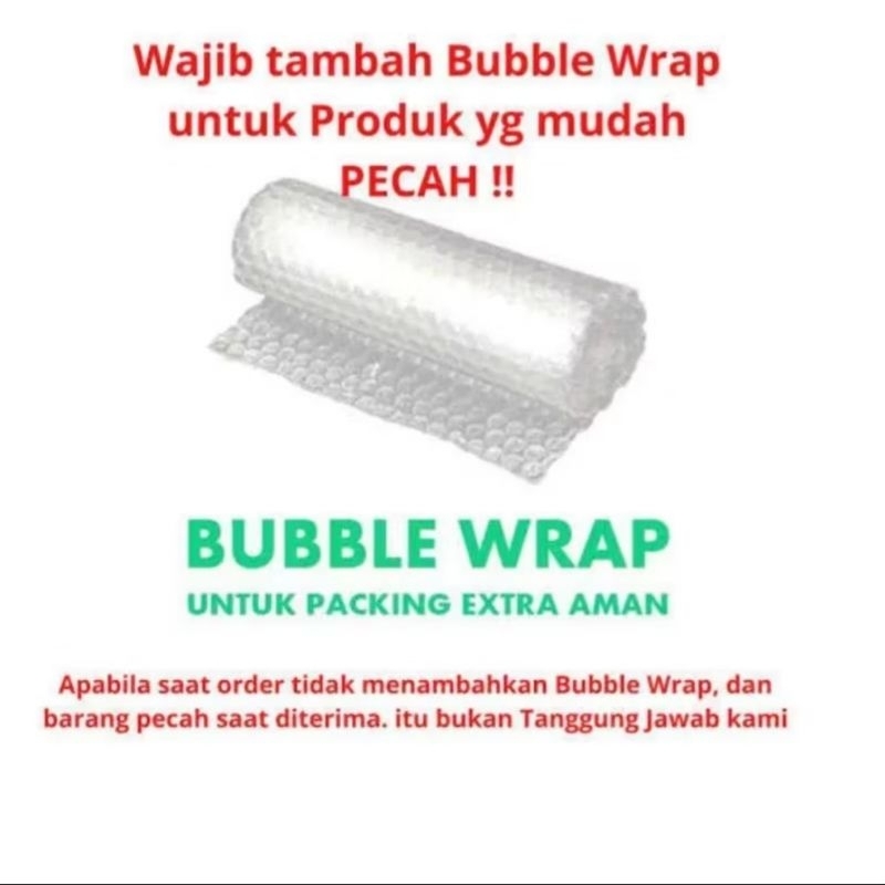 

Plastik bubble (bubble wrap) untuk packing tambahan Untuk Packing Extra Aman