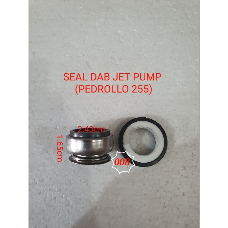 Seal pompa air Dab JETPUMP 255 DAB PUTIH - kingelectronicmedan