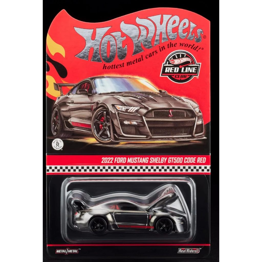 Hot Wheels RLC 2022 Ford Mustang Shelby GT500 Code Red Collectors Exclusive