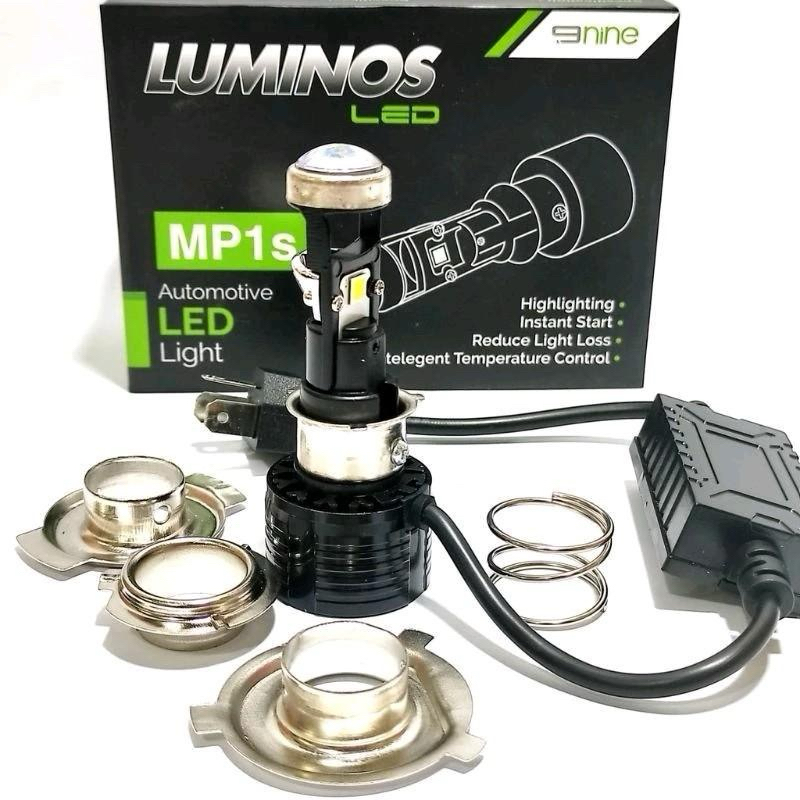 HOT DEALS LUMINOS LAMPU LED UTAMA H6 H4 H7 MINI PROJEKCTOR 30 WAT NINE LUMINOS SUPER TERANG