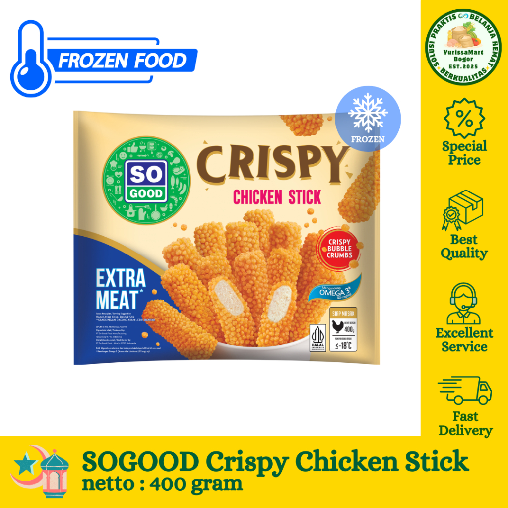 

SOGOOD Crispy Chicken Stick Extra Meat