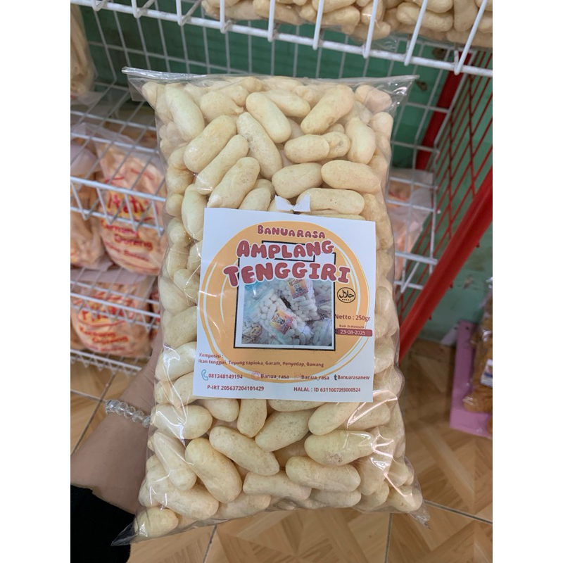 

Amplang tenggiri 250gr