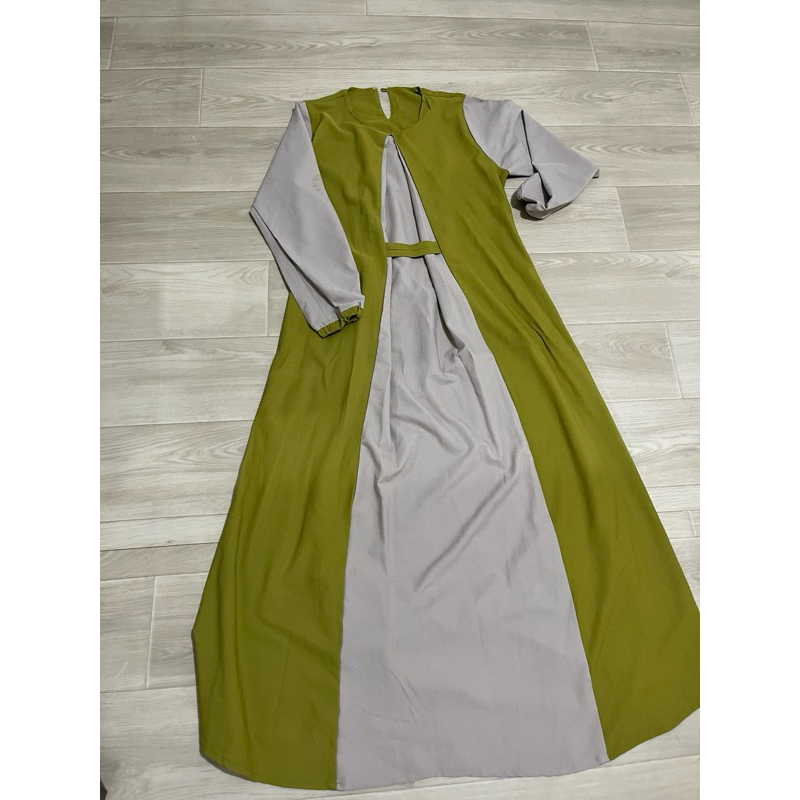 gamis two tone