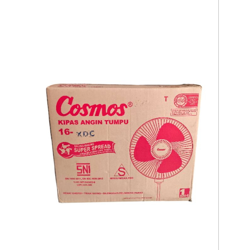 Kipas angin berdiri cosmos / tumpu 16 inch XDC