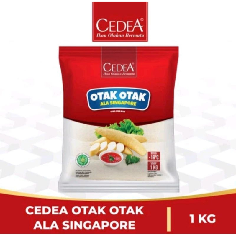 

CEDEA OTAK OTAK IKAN ALA SINGAPORE 1 KG