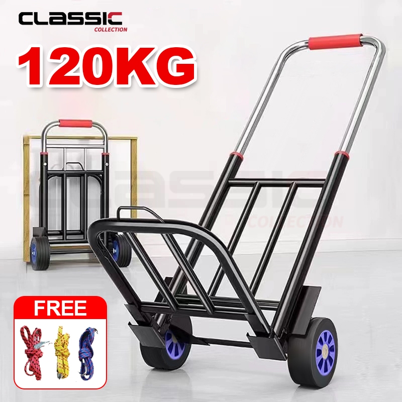 Trolley Besi Lipat /Trolley Lipat Bahan Besi /Trolley/ Troli /Troly /Trolley Barang Serbaguna Beli M