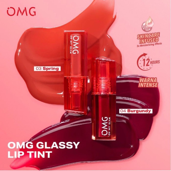 OMG GLASSY LIP STAIN/LIP TINT OMG