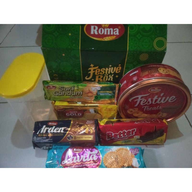 

Festive Box paket kue Box hari raya
