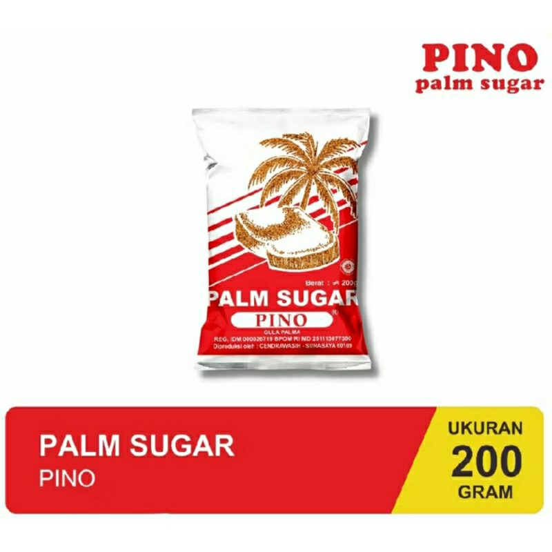

GULA PALM 200 G ALL VARIAN BRAND(EDNA,PINO,HAAN)