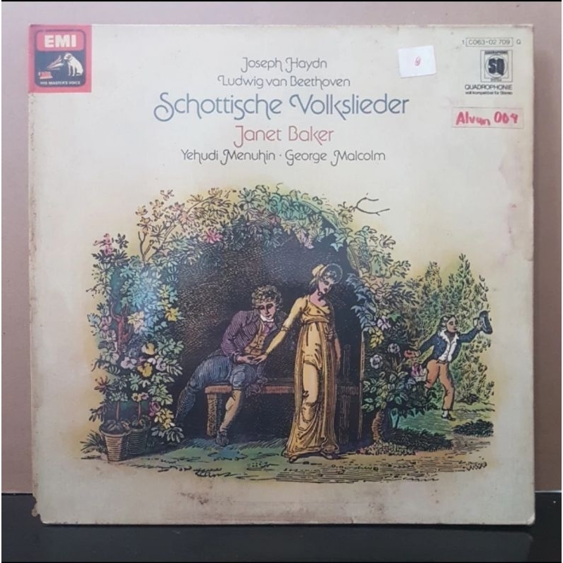 Vinyl Piringan Hitam 12 inch Joseph Haydn, Beethoven dll - Schottische Volkslieder