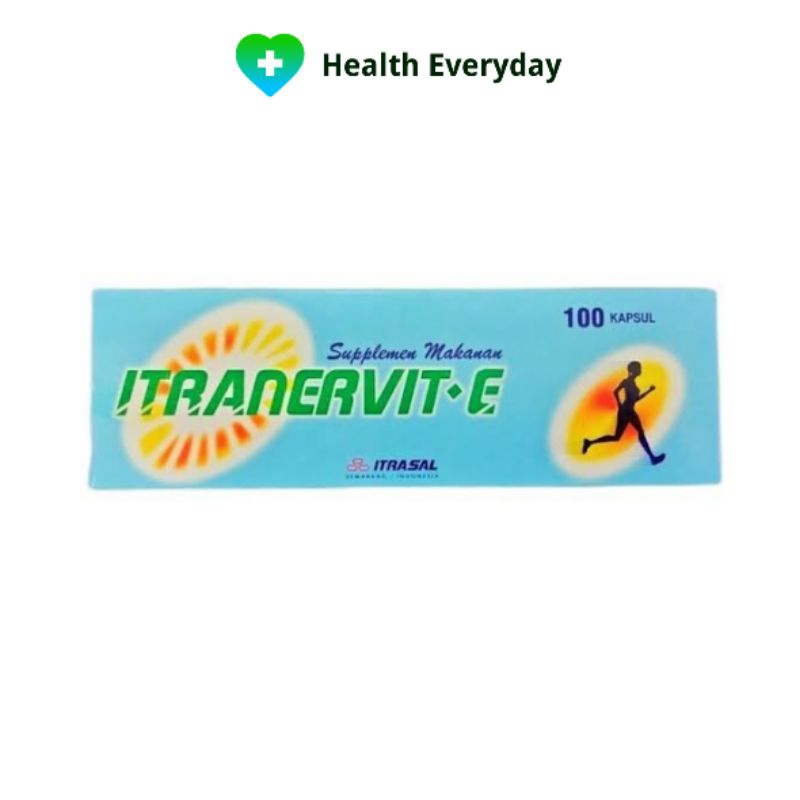 ITRANERVIT-E Vitamin B1, B6, B12 + Vitamin E 100s/Dus ITRASAL