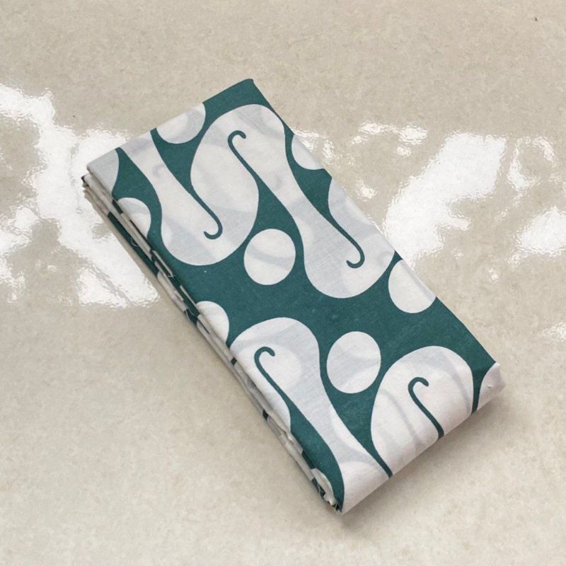 KAIN BATIK SOFT MOTIF SENO PUTIH