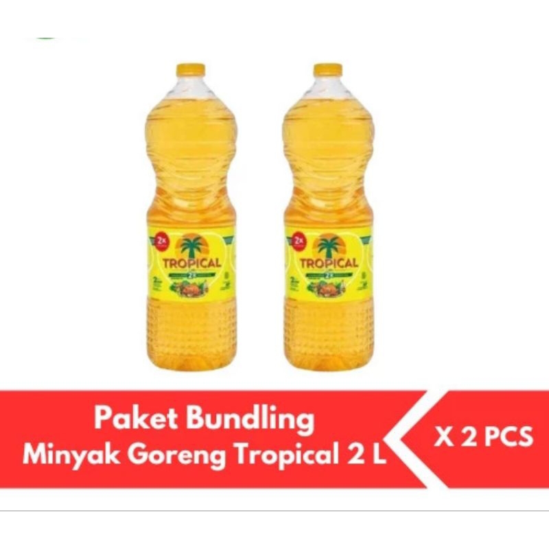 

AJM Paket Bundling Minyak Goreng Tropical 2L x 2 Botol