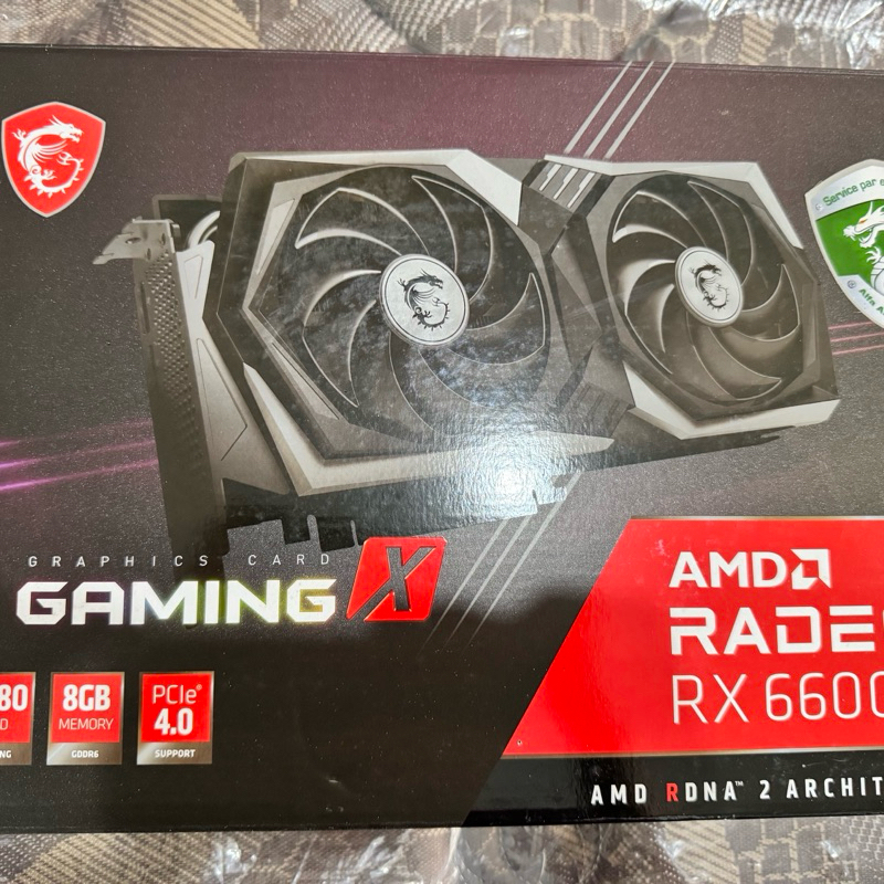 VGA RX MSI 6600 XT BEKAS