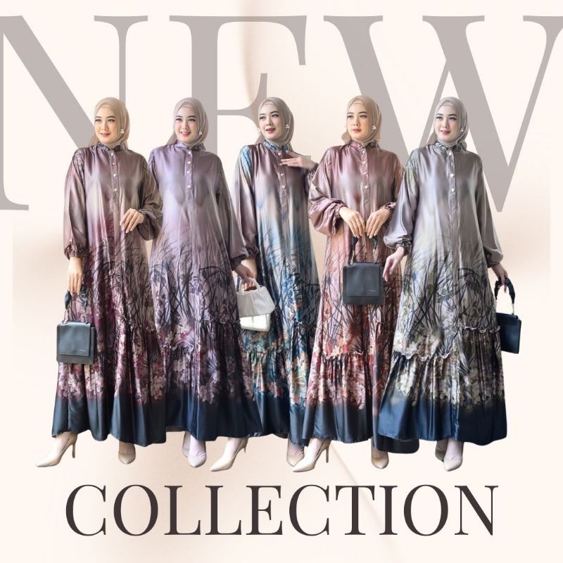 Gamis Silky Premium by JS Jahwara Syar'i Original