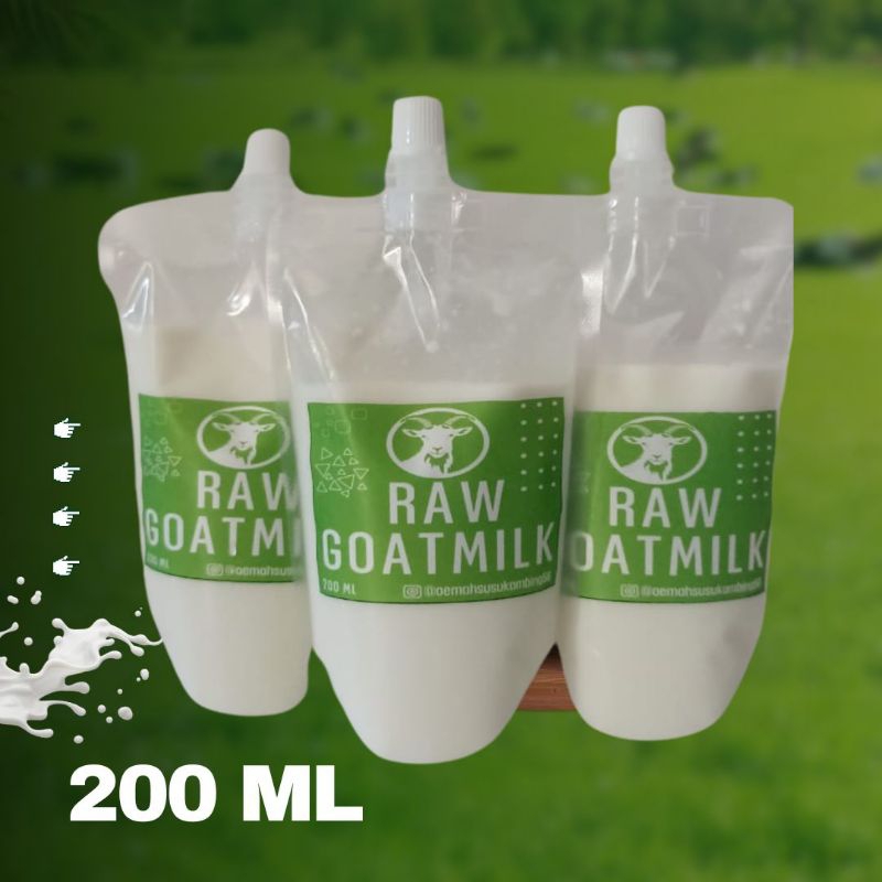 

Susu Segar - Raw Goat (200 ML) Susu Kambing Non Pasteurisasi//Susu Kambing Etawa