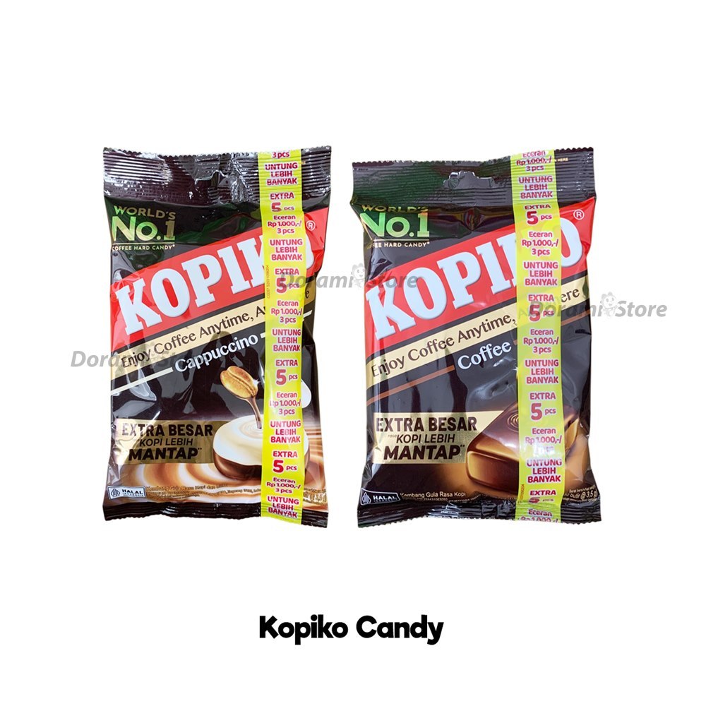

Kopiko Candy 50x3.5 gr / Permen Sensasi Kopi