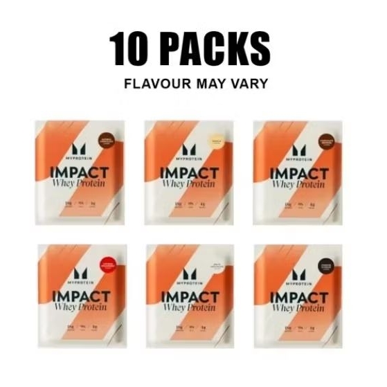 Myprotein Impact Whey Protein Single Serving Assorted