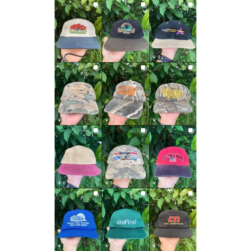 Topi Vintage Ropehat Realtree Twotone