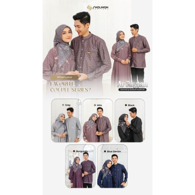 Ar Rayyan by Shalihah (Koko Dad Lengan Pendek)