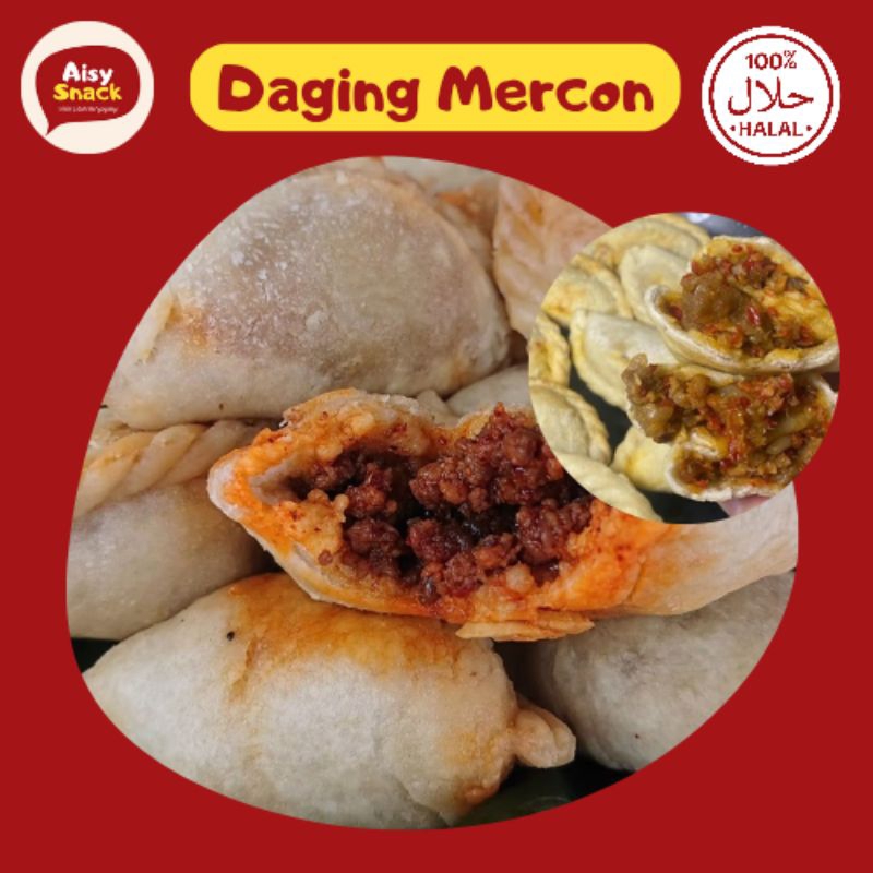 

Cireng Isi Daging Mercon Pedas