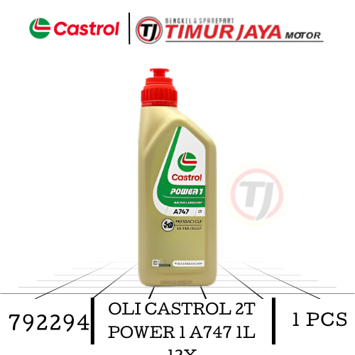 Oli Castrol 2T Power 1 A747 1 Liter