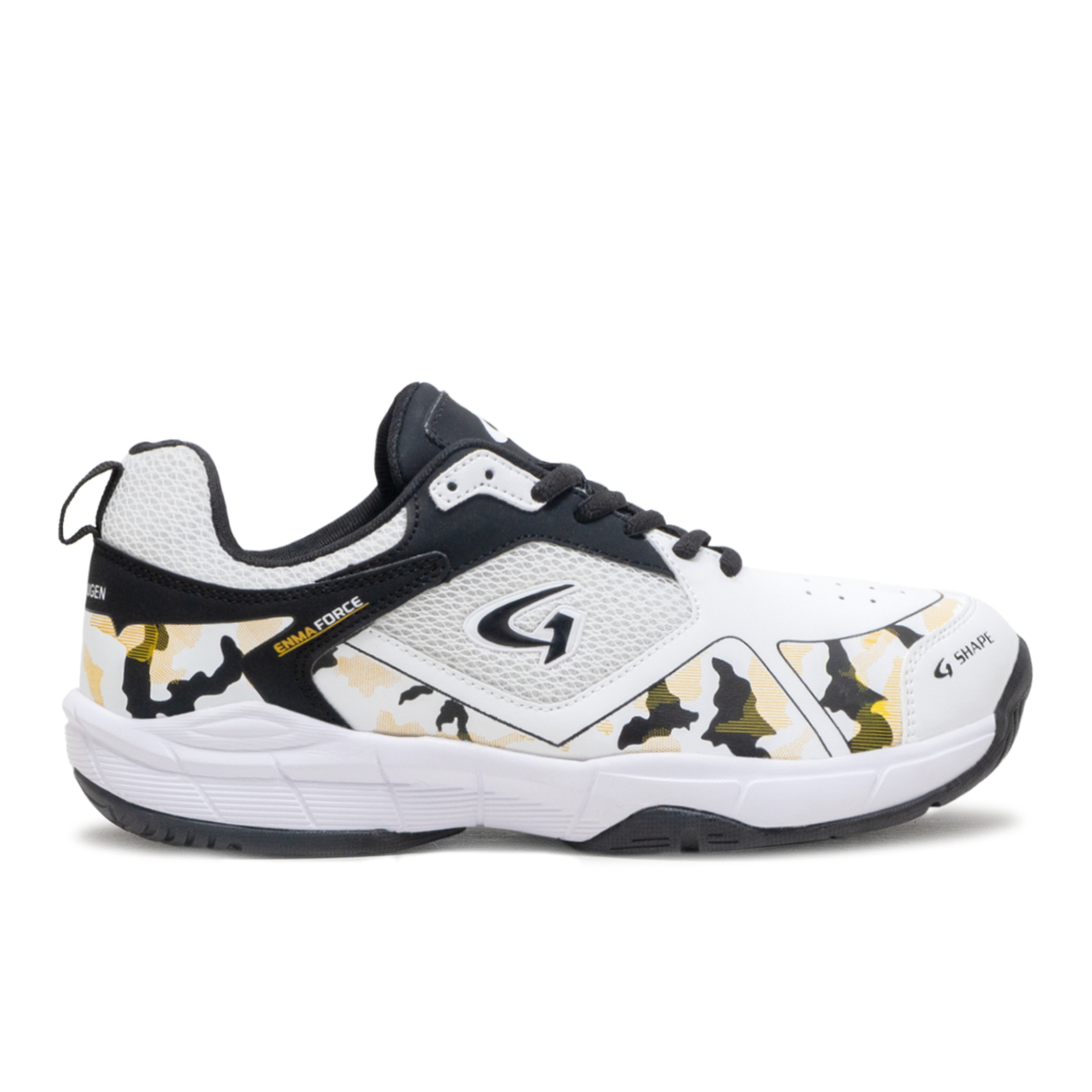HYOUGEN Enma Force Putih Hitam Sepatu Badminton Size 39-44