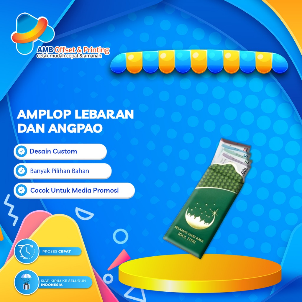 

Amplop Lebaran/Angpao Lebaran Jumbo Custom