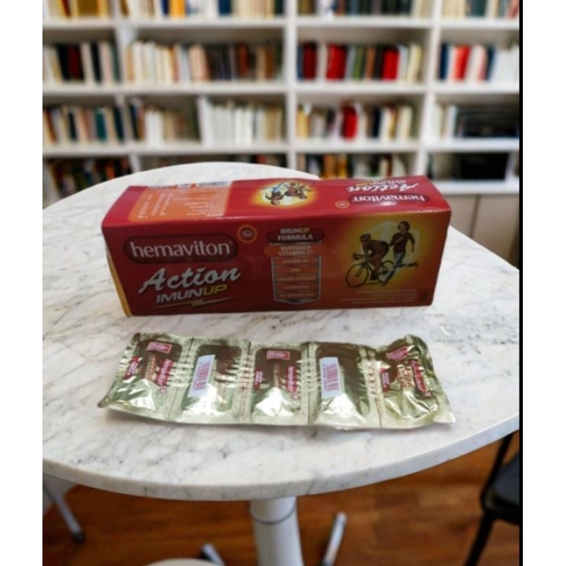 

HEMAVITON ACTION IMUN UP strip ( 5 butir) Rp9.995