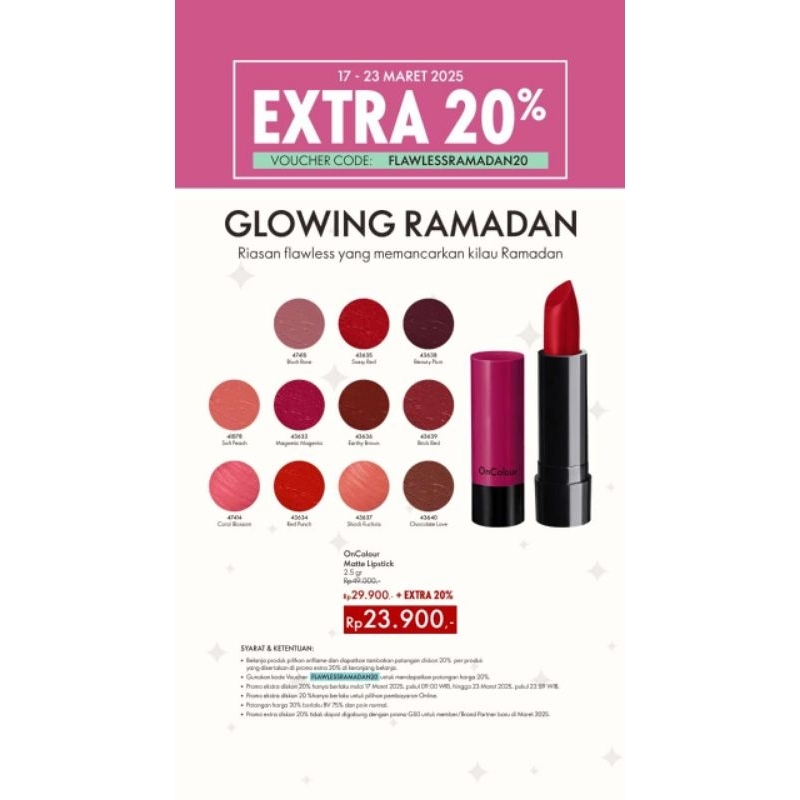 oriflame lipstik
