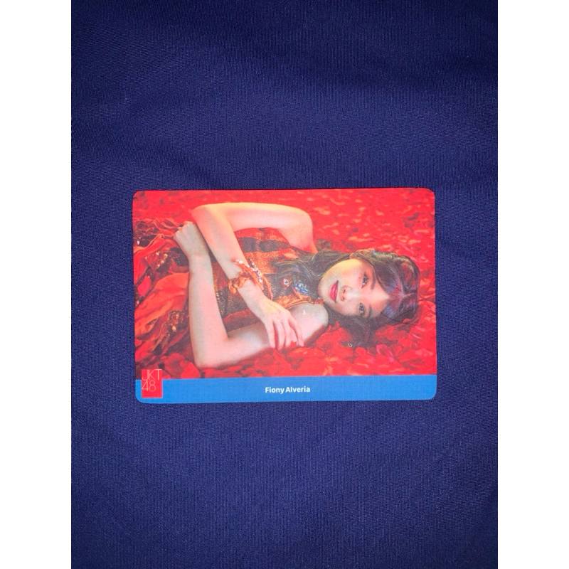 Photocard Fushidara Na Natsu Tour 2022 Fiony JKT48 official