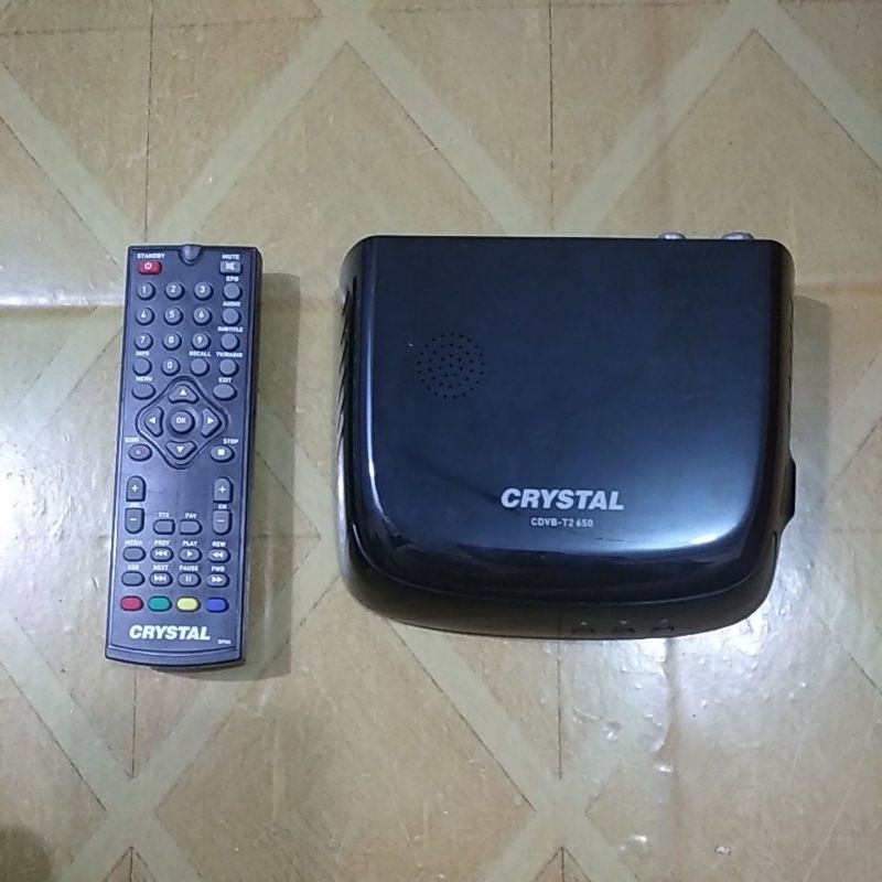 SET TOP BOX DVB -T2 CRYSTAL Komplit