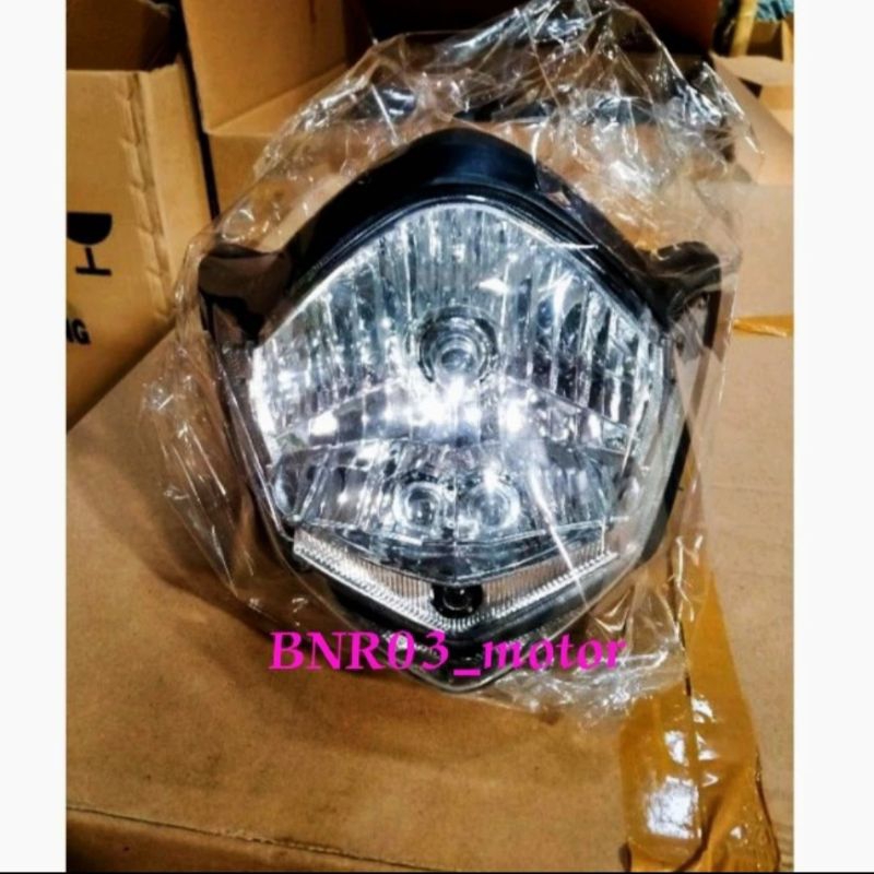 Kedok Batok Lampu Depan Vixion New Old 2010-2012