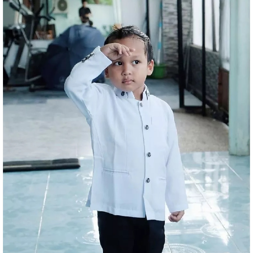 Jasko Atasan Anak  SD / Pakaian Muslim Anak Laki Laki / Pria Baju Anak Jas Koko Anak PAUD TK SD SMP
