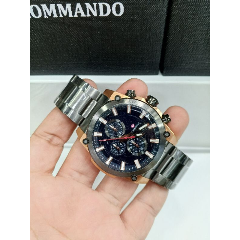 Commando CM7007G-3GYRGDB#CM7007G-GYRGDB#Commando CM7007G#Jam tangan pria Commando CM7007G#Man watch 