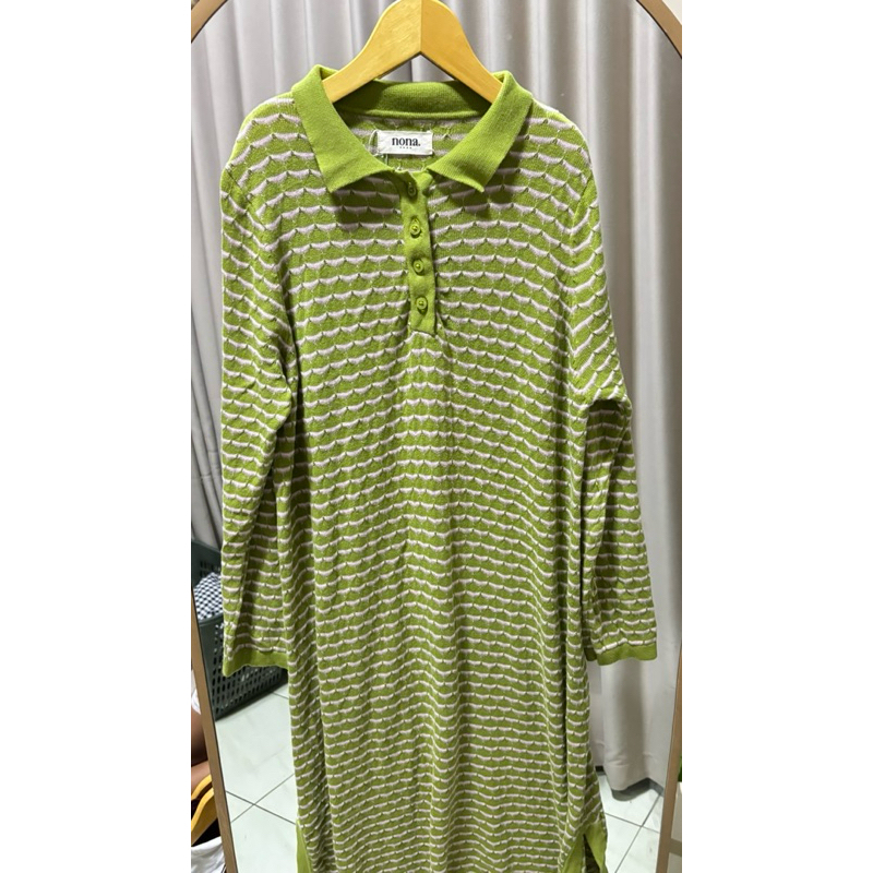 Preloved Dress Nona ind Knit Premium