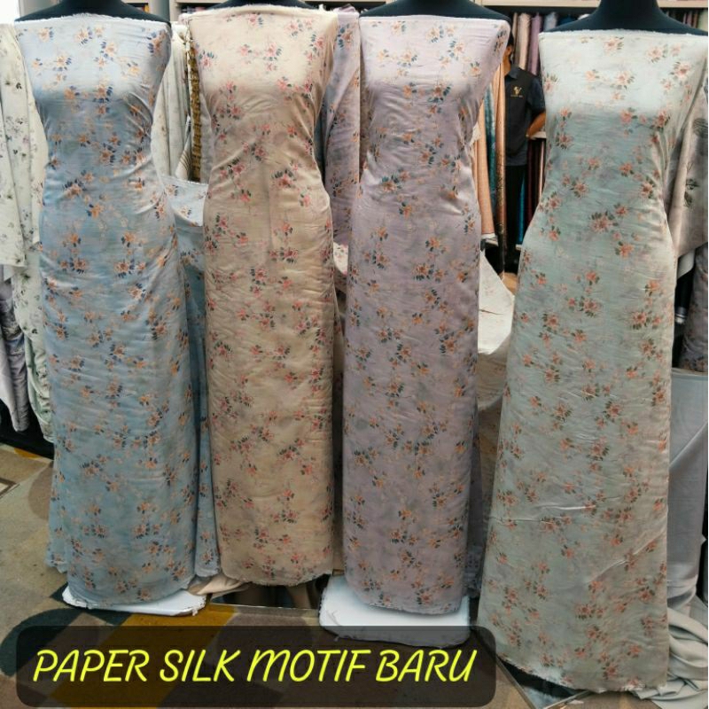 KAIN PAPER SILK PREMIUM/PAPER SILK PRINTING MOTIF