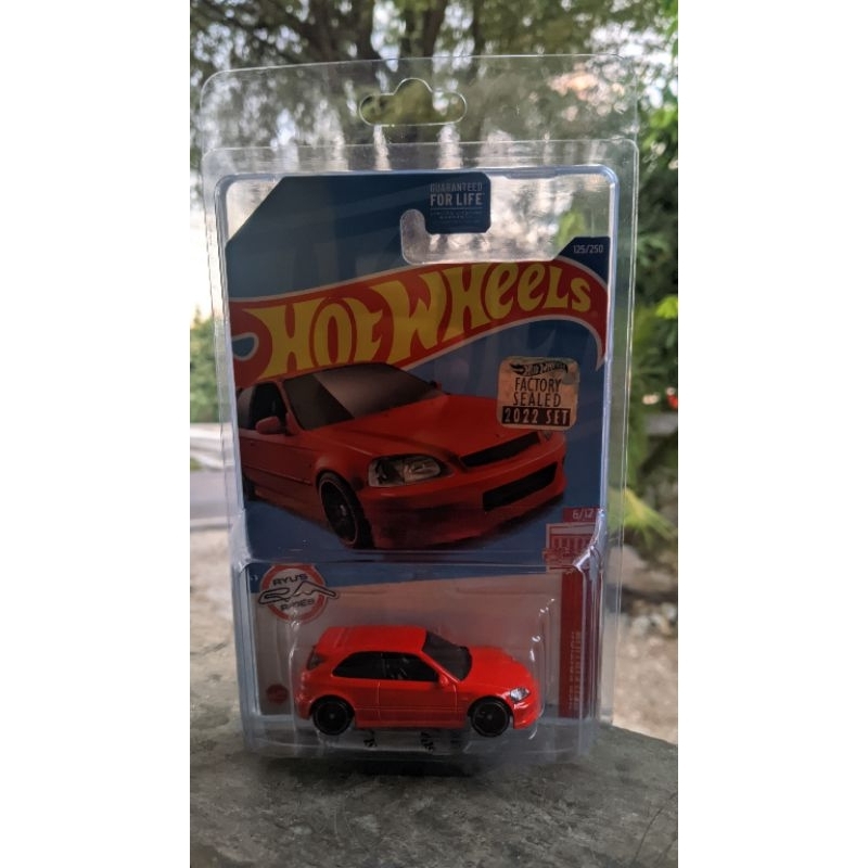 hotwheels civic type R ek9 red edition