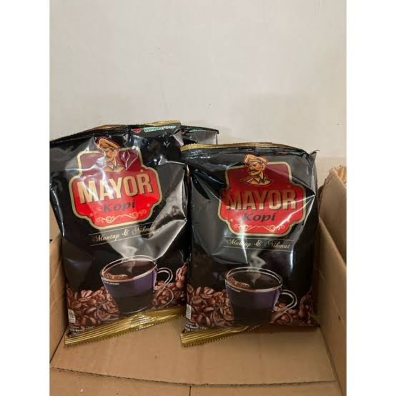 

Kopi Kemasan Mayor 120 gr | Mayor Kopi | Kopi Hitam cap Mayor berat 120 Gram
