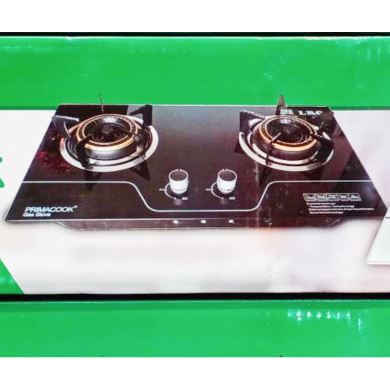 Kompor Gas 2 Tungku Api Api Jumbo Primacook Original
