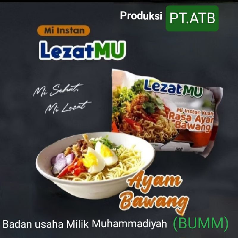 

mi instan Lezatmu arasa Ayam bawang