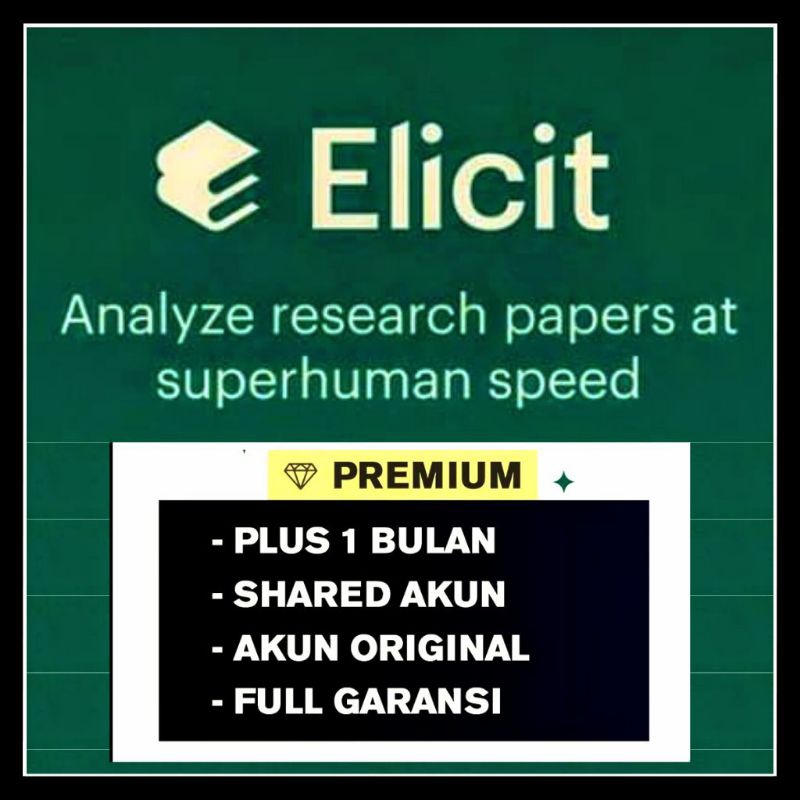 Elicit.Ai - Kerjakan skripsi parafrase dan penelitian dengan referensi ilmiah