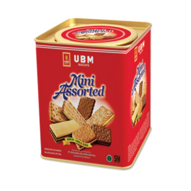 

UBM Mini Assorted Biskuit Kaleng Kemasan 830gr