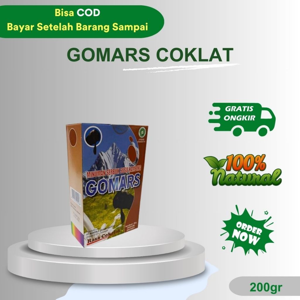 

Susu Gomars Coklat 200gr