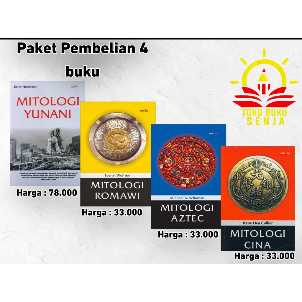 Buku Fiksi / Mitologi Mesir / Mitologi Aztec / Mitologi Romawi