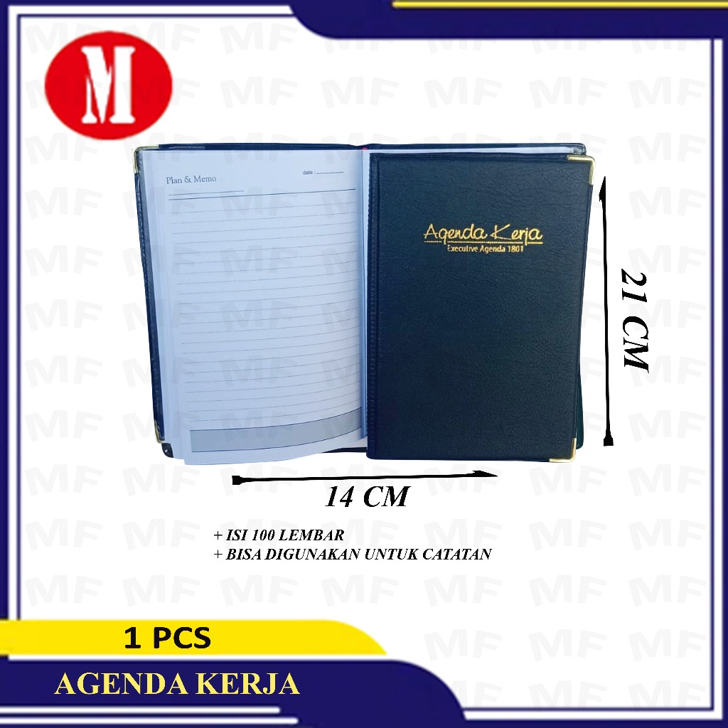 

Buku agenda kerja Executive Agenda 1801 14X21CM