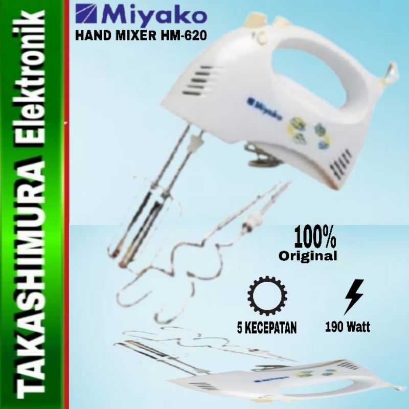 MIYAKO MIXER HAND HM-620 / HM 620 Hand Mixer ORIGINAL