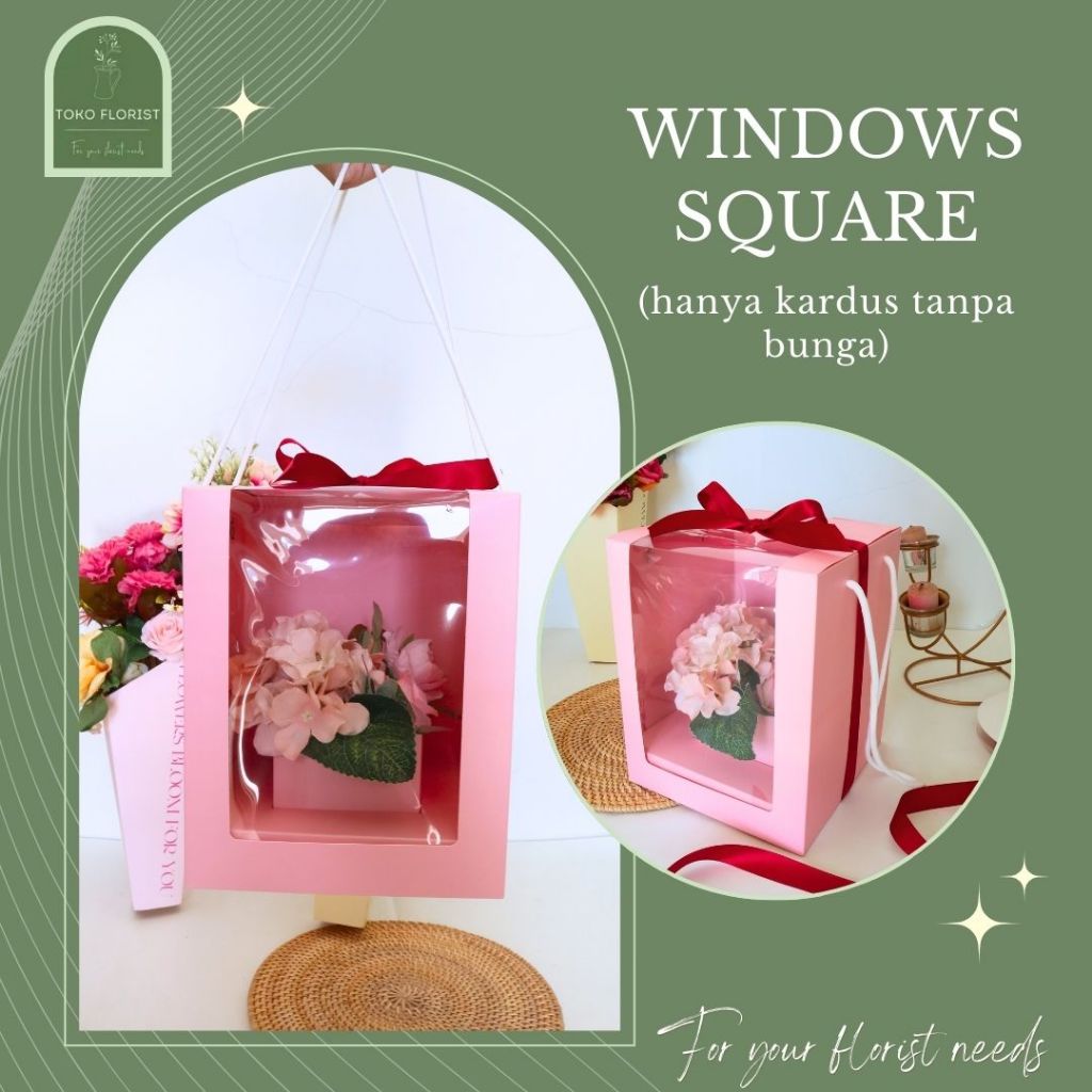 

GROSIR Window Square Mika Bag